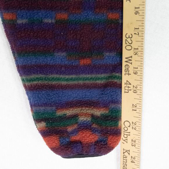 Vintage 90s Columbia Sportswear Aztec Navajo Fleece Sweater Men's Size L Retro - Picture 13 of 14